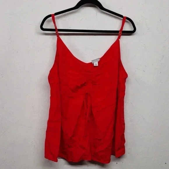 Ava & Viv Red Strappy Top - Picture 1 of 7